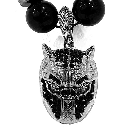 Black Panther Beaded Chain