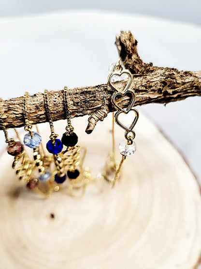 Line of Hearts Bracelet