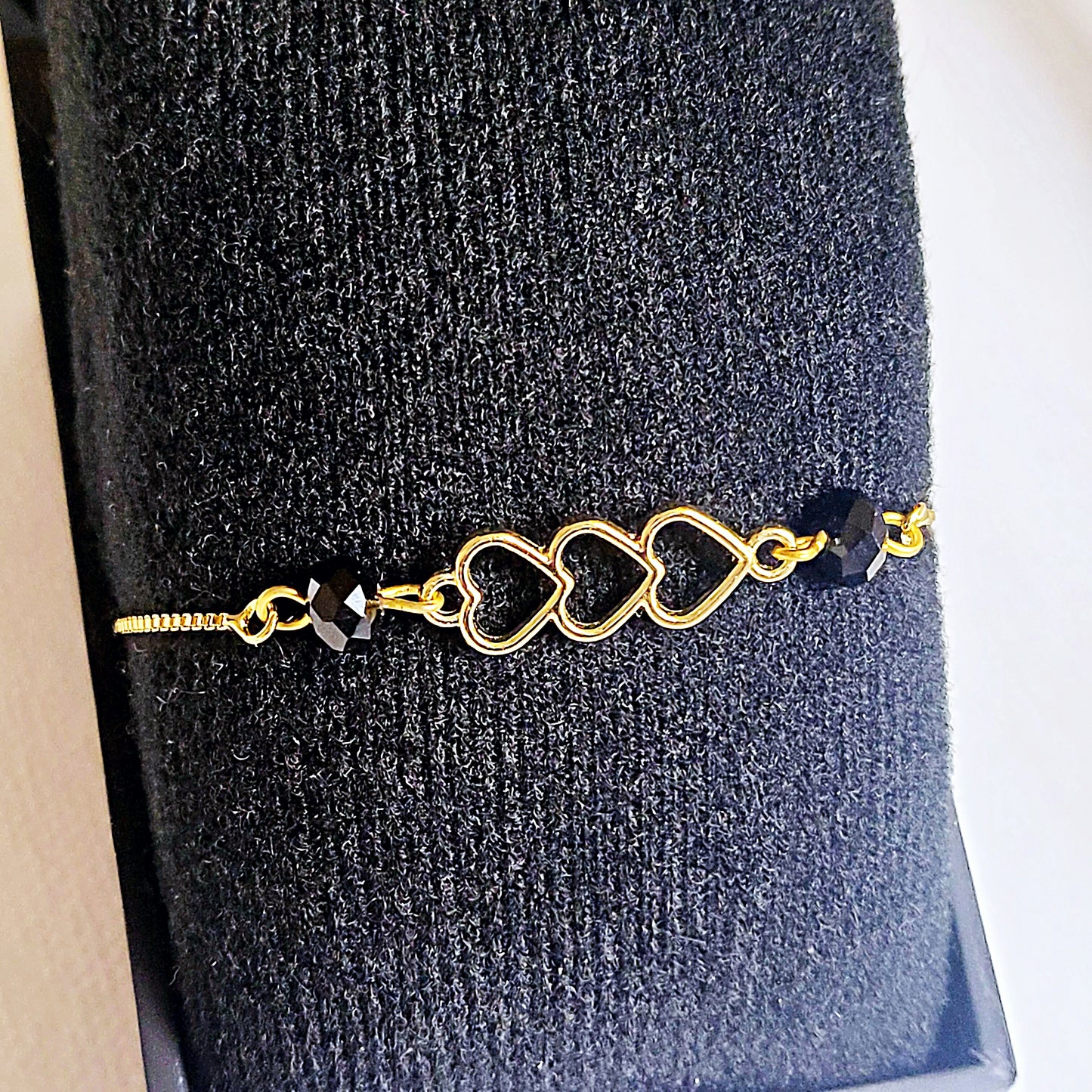 Line of Hearts Bracelet