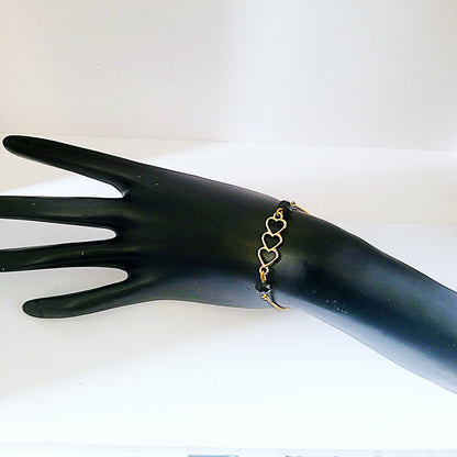 Line of Hearts Bracelet
